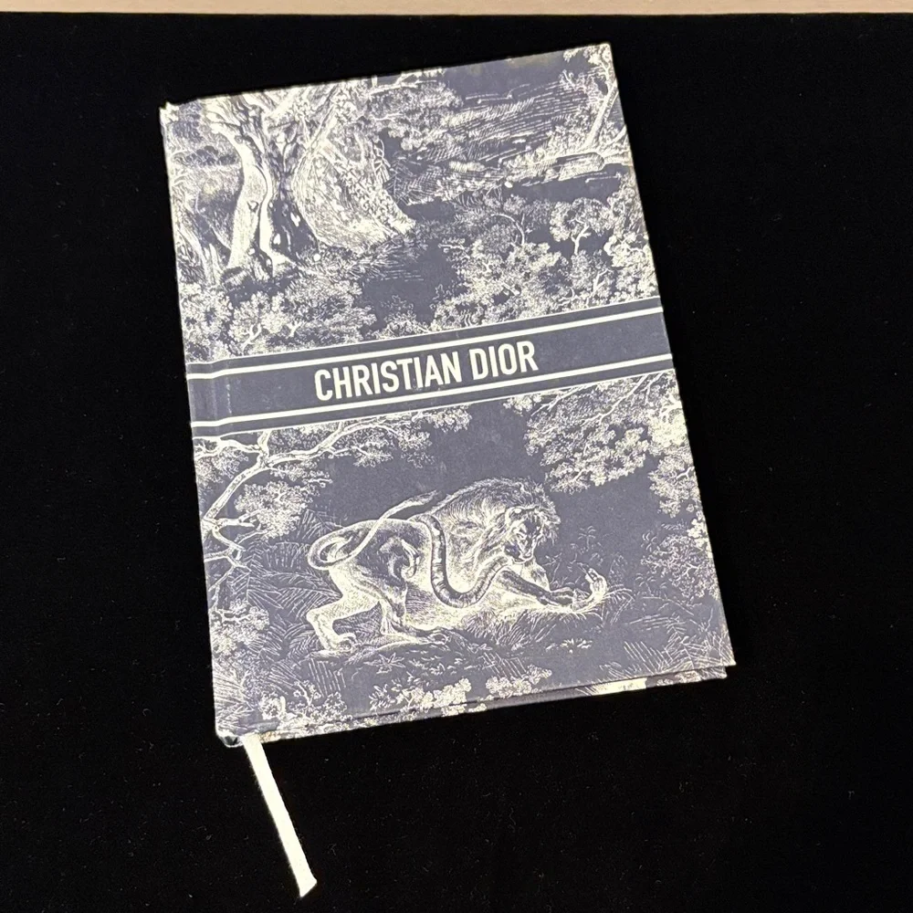 Christian Dior Lion Snake 7.5 x 5 Notebook Journal